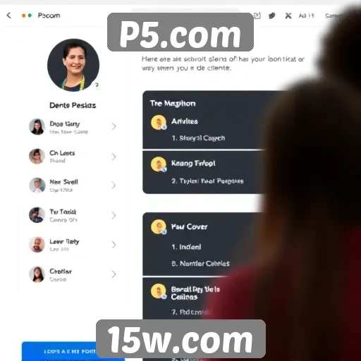 Feedback dos usuários sobre a interface do P5.com